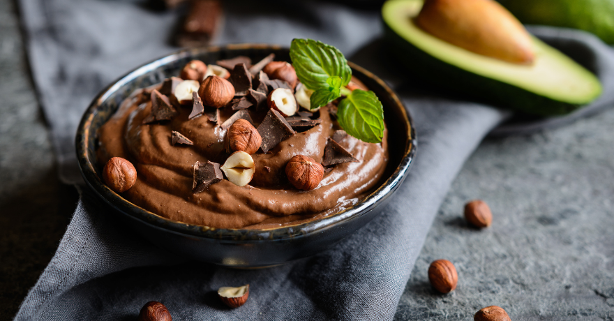 chocolate avocado mousse